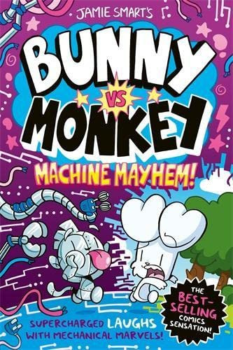 Jamie Smart / Bunny vs Monkey: Machine Mayhem (Large Paperback)