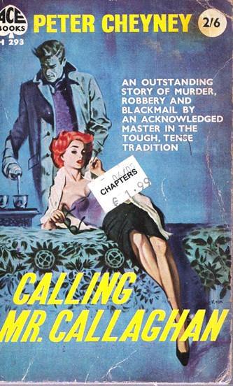 Peter Cheyney / Calling Mr. Callaghan (Vintage Paperback)