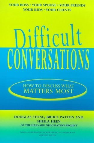 Douglas Stone / Difficult Conversations  (Large Paperback)