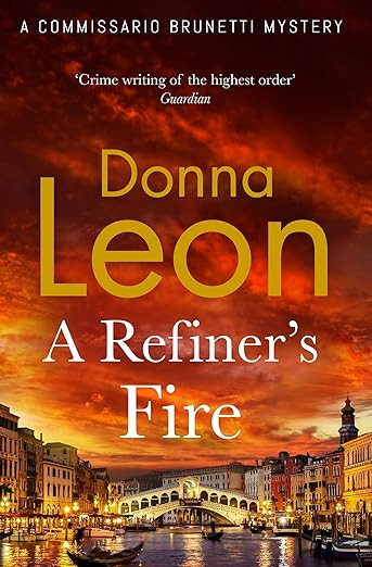 Donna Leon / A Refiner's Fire (Large Paperback)