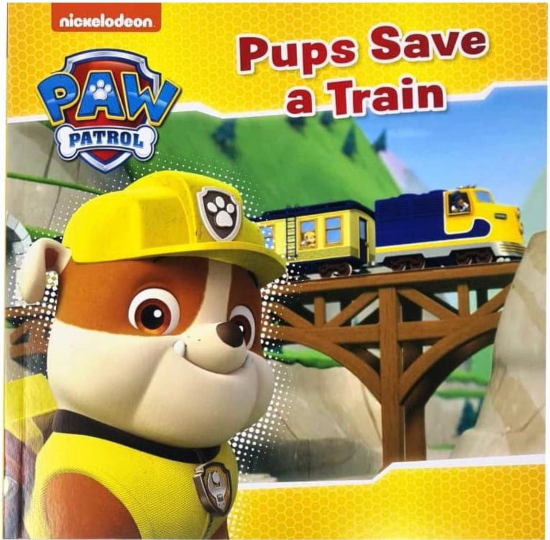 Paw patrol / Pups Save a Train (Children's Picture Book)