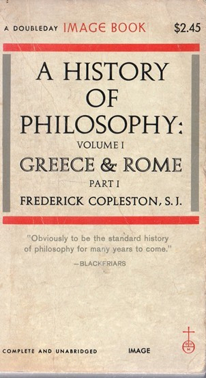 Frederick Copleston / A History of Philosophy: Greece & Rome  Part 1(Vintage Paperback)