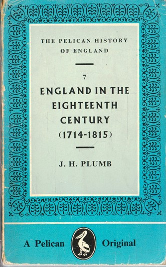 J. H. Plumb / England in the Eighteenth Century (1714-1815) (Vintage Paperback)