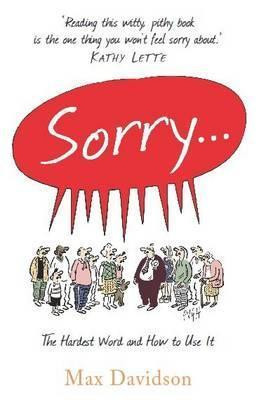 Max Davidson / Sorry (Hardback)