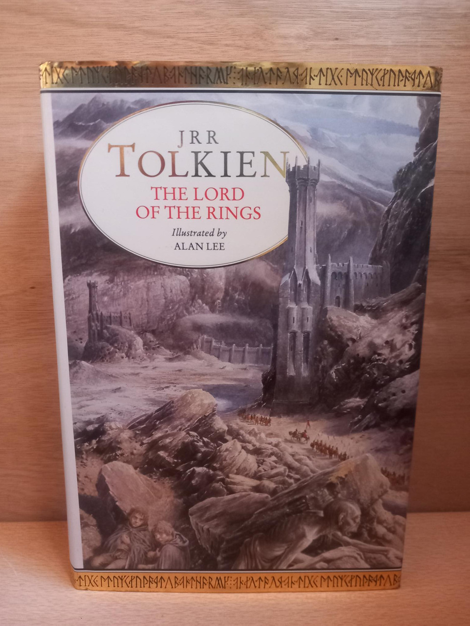 J.R.R Tolkien - The Lord of the Rings - 1 Volume HB TRILOGY, Illustrated by Alan Lee - UK HB 1991
