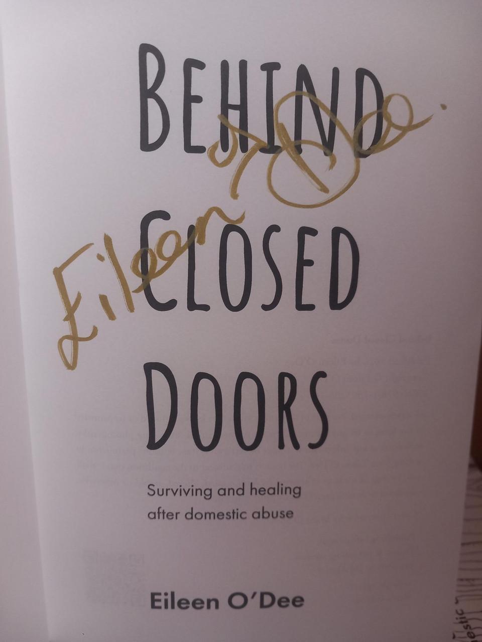 Signed by the author on the title page.