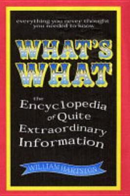 William Hartston / What's What (Hardback)