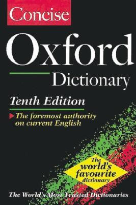 Oxford University Press / Concise Oxford Dictionary 10Th Edition (Hardback)
