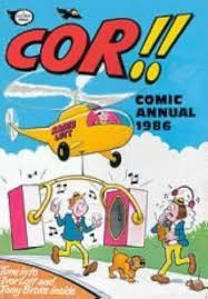 COR!! COMIC ANNUAL 1986 (Children's Coffee Table book)