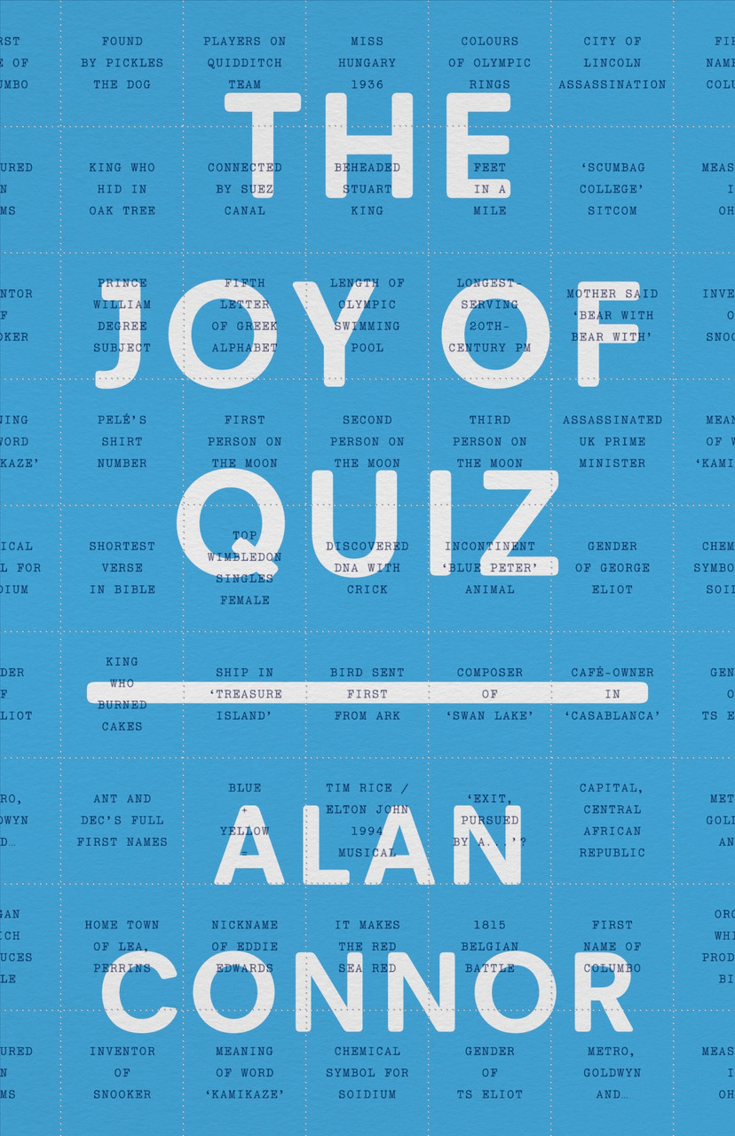 Alan Connor / TThe Joy of Quiz (Hardback)