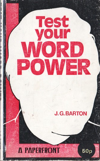 John G. Barton / Test your Word Power (Vintage Paperback)