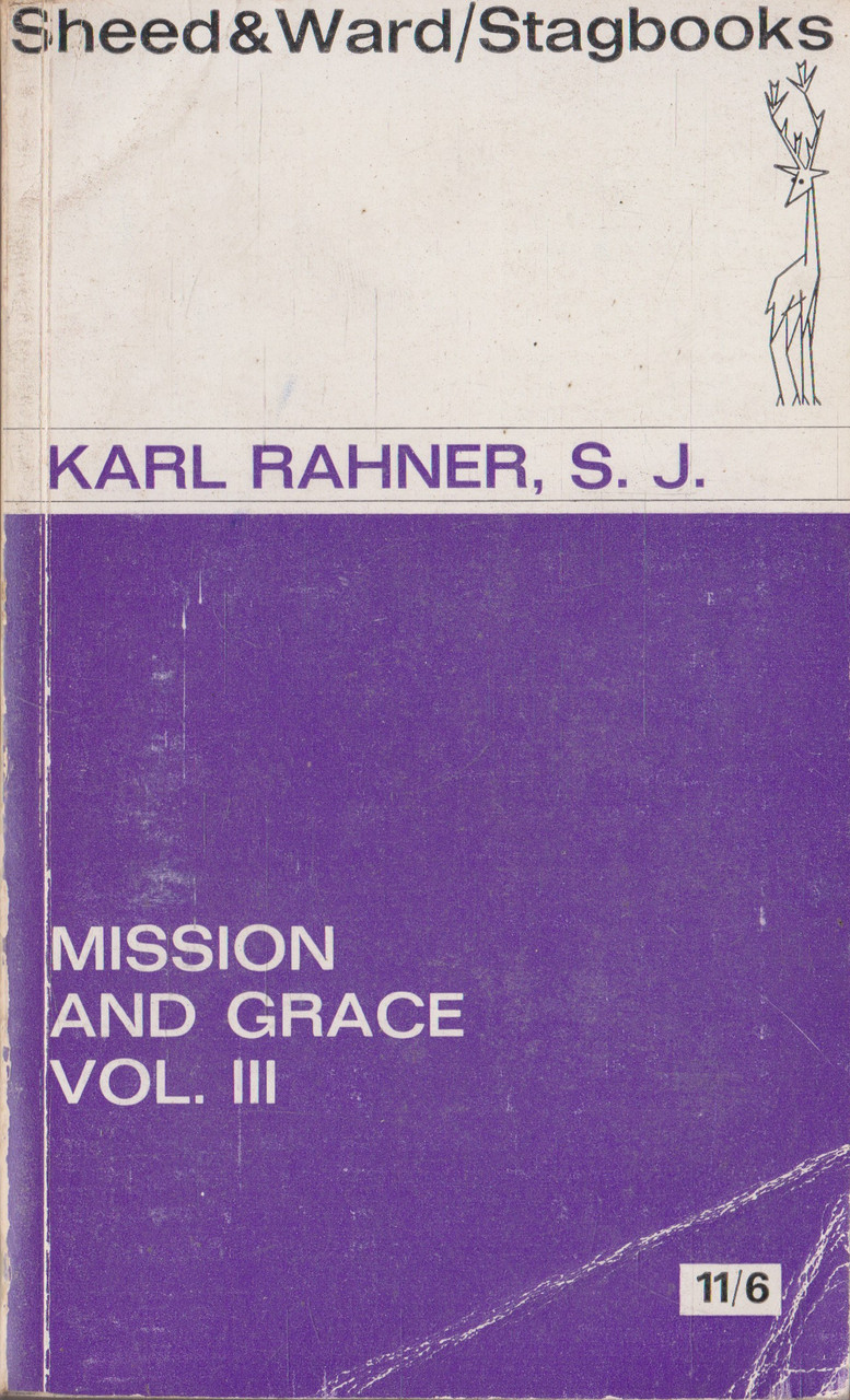 Karl Rahner / Mission and Grace Vol. 3 (Vintage Paperback)