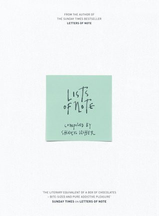 Shaun Usher / Lists of Note (Coffee Table Book)