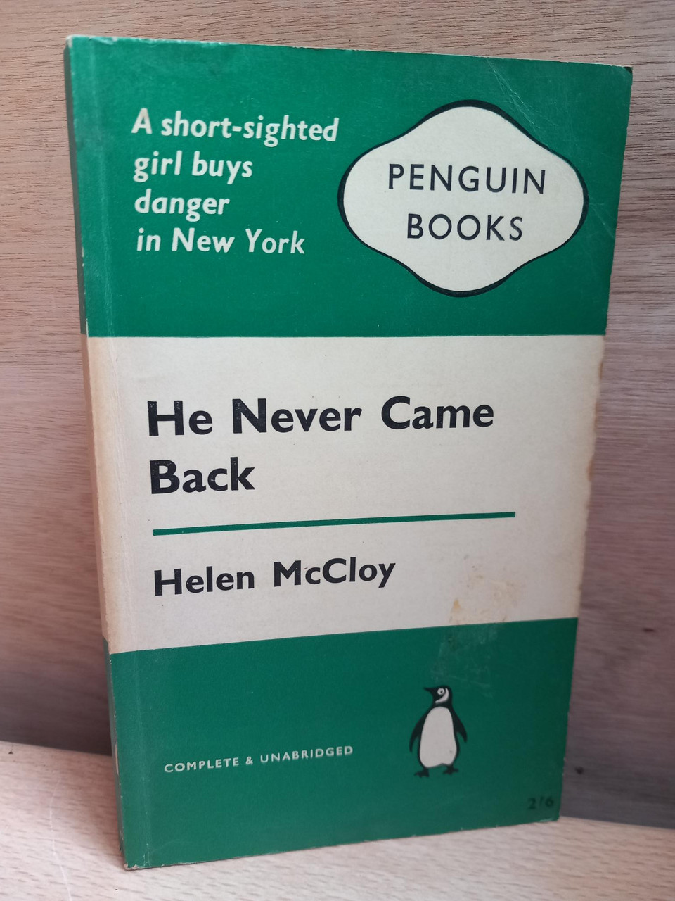 Helen McCloy - He Never Came Back - (Vintage Penguin Crime PB 1961)