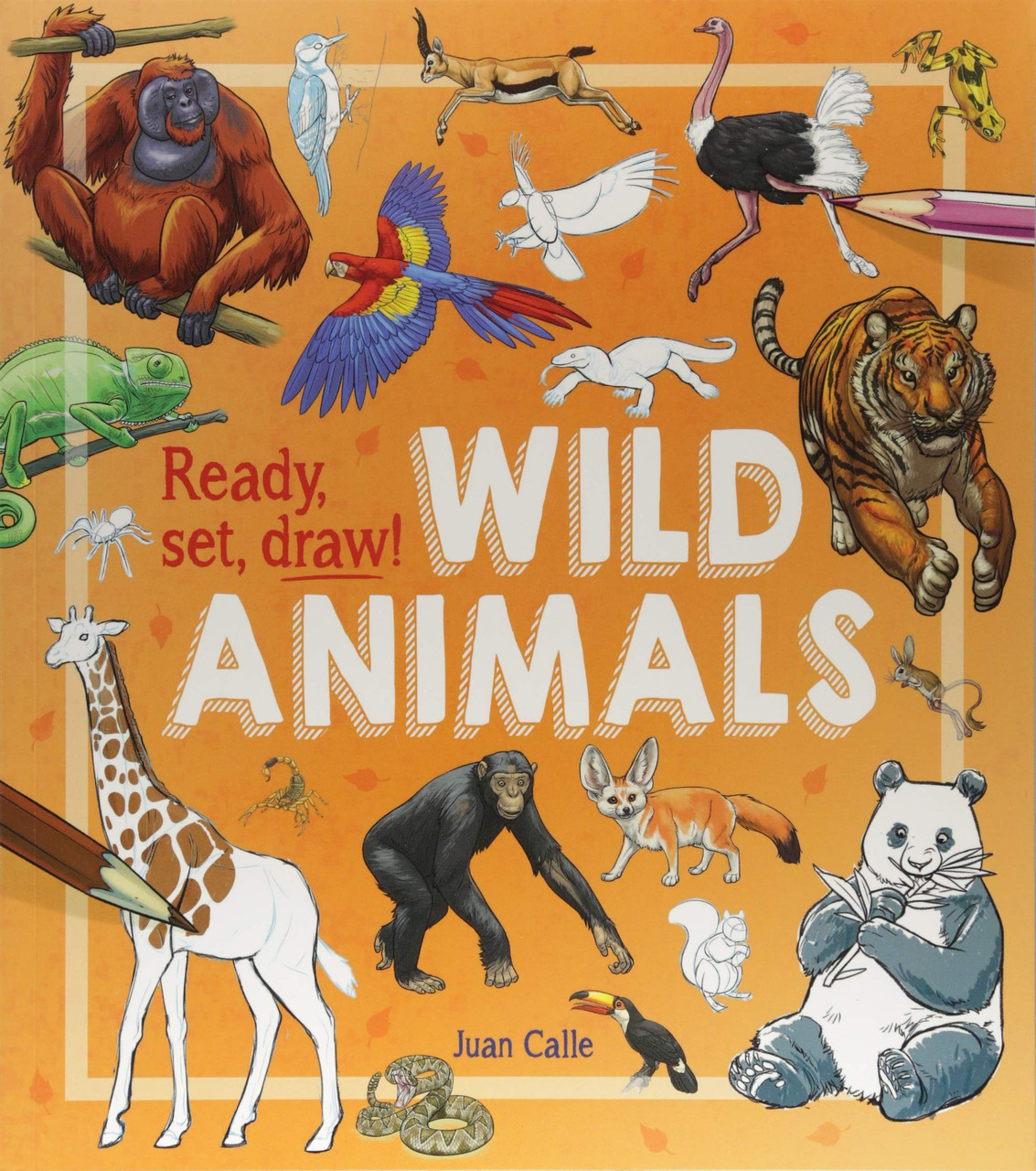 Juan Calle / Ready, Set, Draw!: Wild Animals (Children's Coffee Table book)