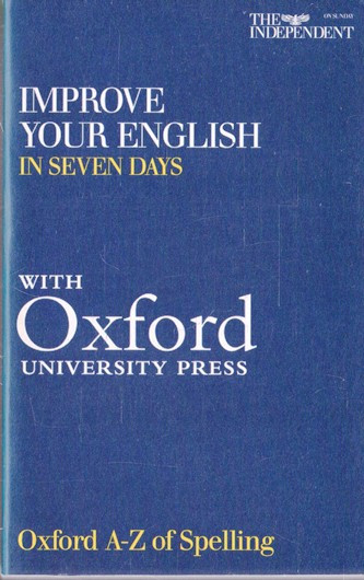 Catherine Soanes / Improve Your English in seven days (Vintage Paperback)