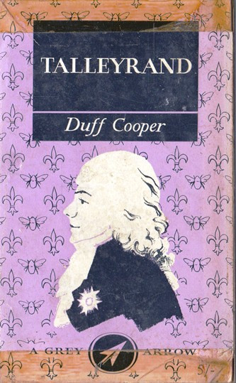 Duff Cooper / Talleyrand (Vintage Paperback)