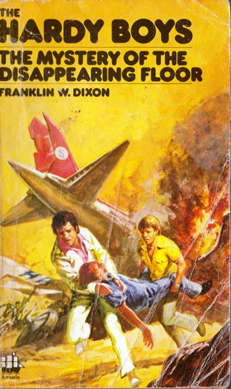 Franklin W. Dixon / The Hardy Boys: The mystery of the disappearing floor (Vintage Paperback)