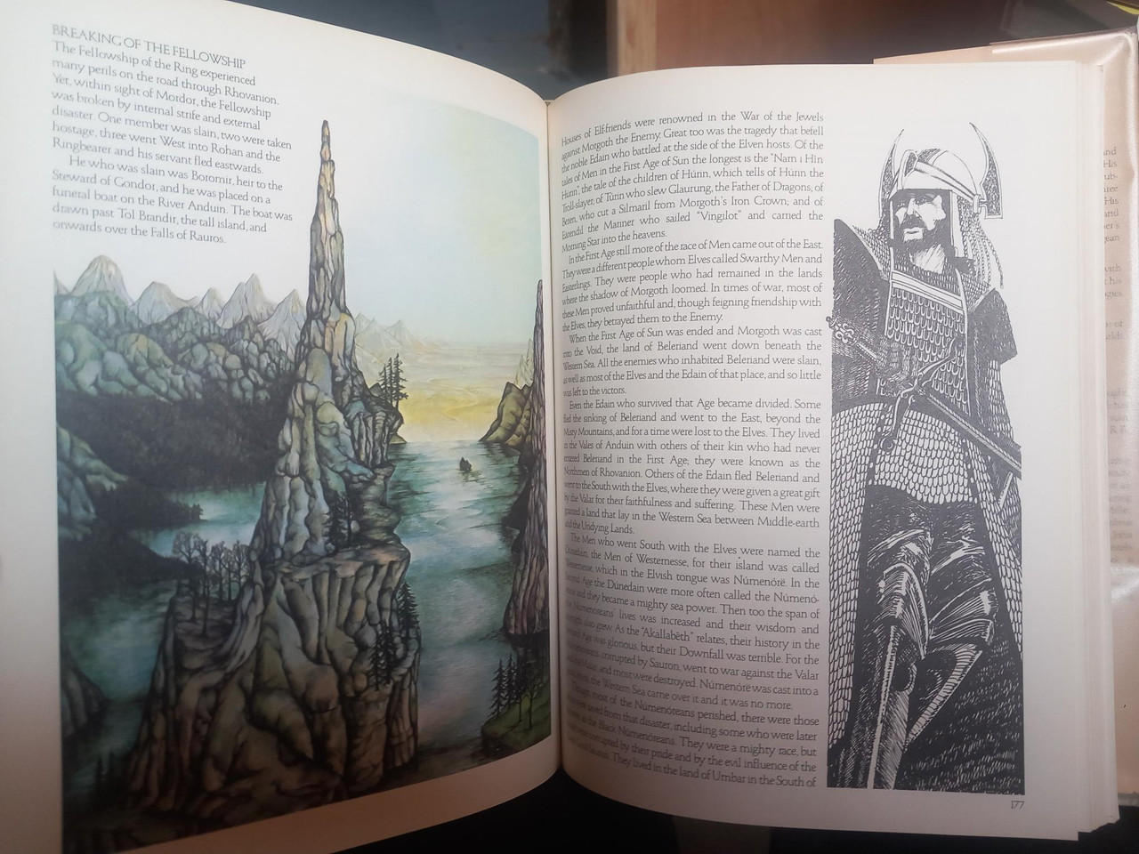 David Day - A Tolkien Bestiary - HB 1979 US Edition - SIGNED