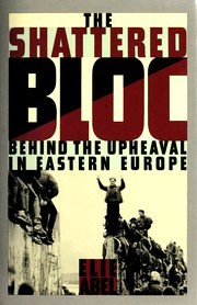 Elie Abel / The Shattered Bloc (Hardback)