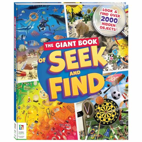 Rowan Summers / The Giant Book of Seek and Find (Children's Coffee Table book)
