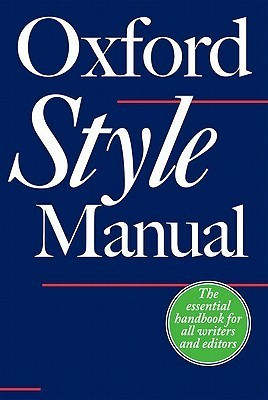 Robert M. Ritter / The Oxford Style Manual (Hardback)