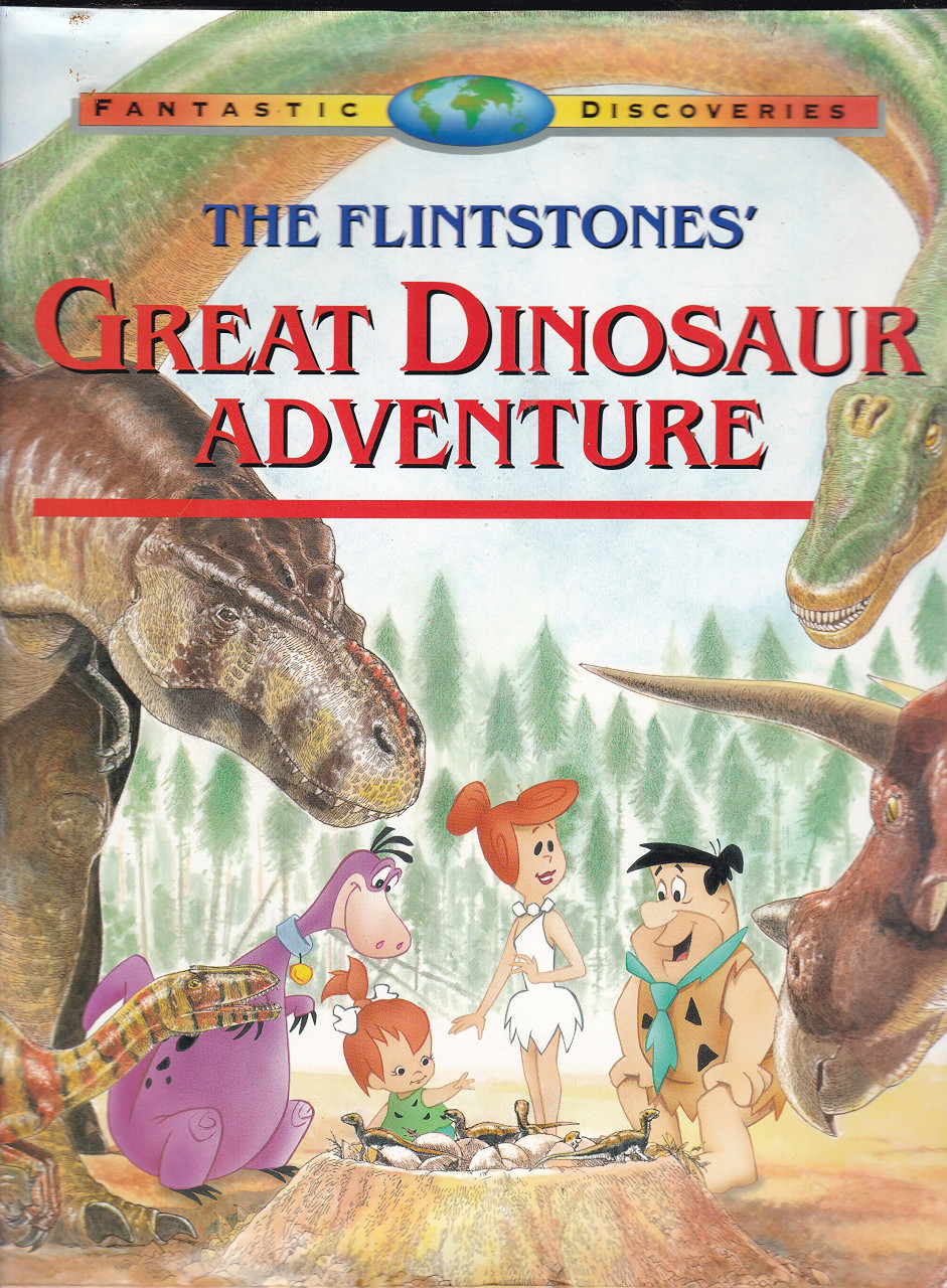 Bedrock Press / The Flintstones' Great Dinosaur Adventure (Children's Coffee Table book)