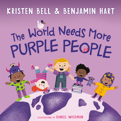 Kristen Bell / The World Needs More Purple People (Children's Coffee Table book)