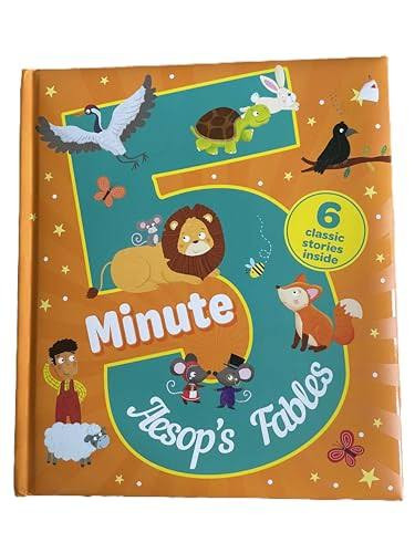 Short Stories: 5 Minute Aesop’s Fables (Children's Coffee Table book)