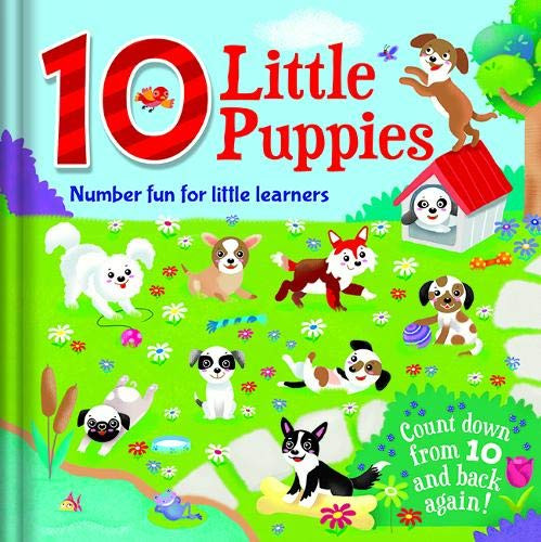 10 Little Puppies (Children's Coffee Table book)