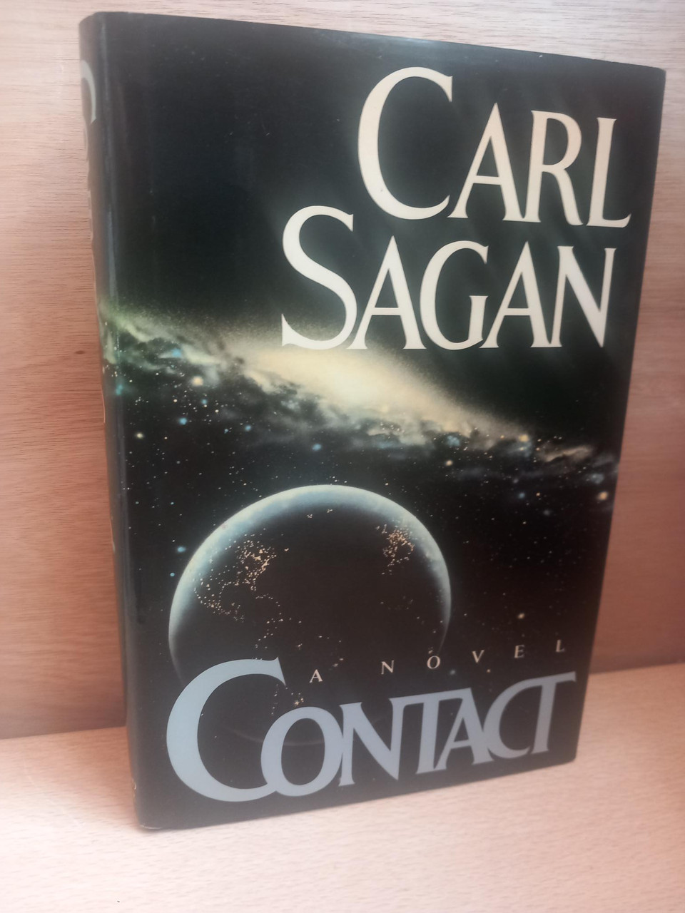 Carl Sagan - Contact - A Novel-  US HB SIGNED  & Dedicated - 1985