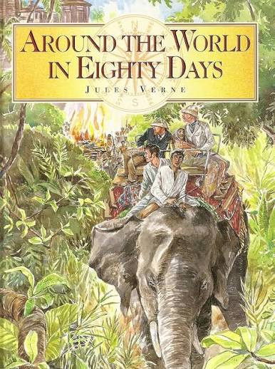 Jules Verne / Around the World in 80 Days (Children's Coffee Table book)