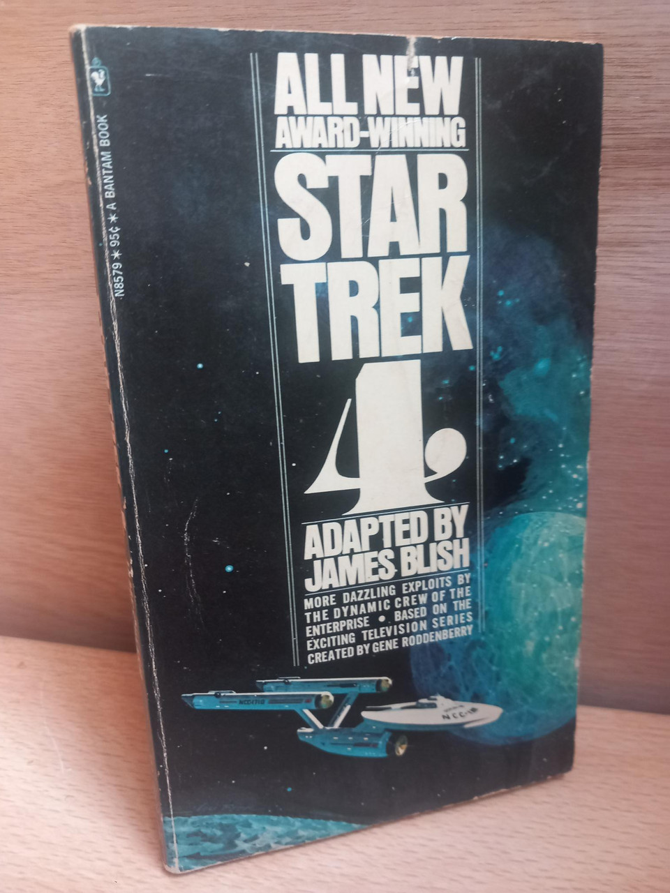 James Blish - (All New) Star Trek 4 - Vintage PB , Originally 1971 ( 9th Printing - Bantam US)
