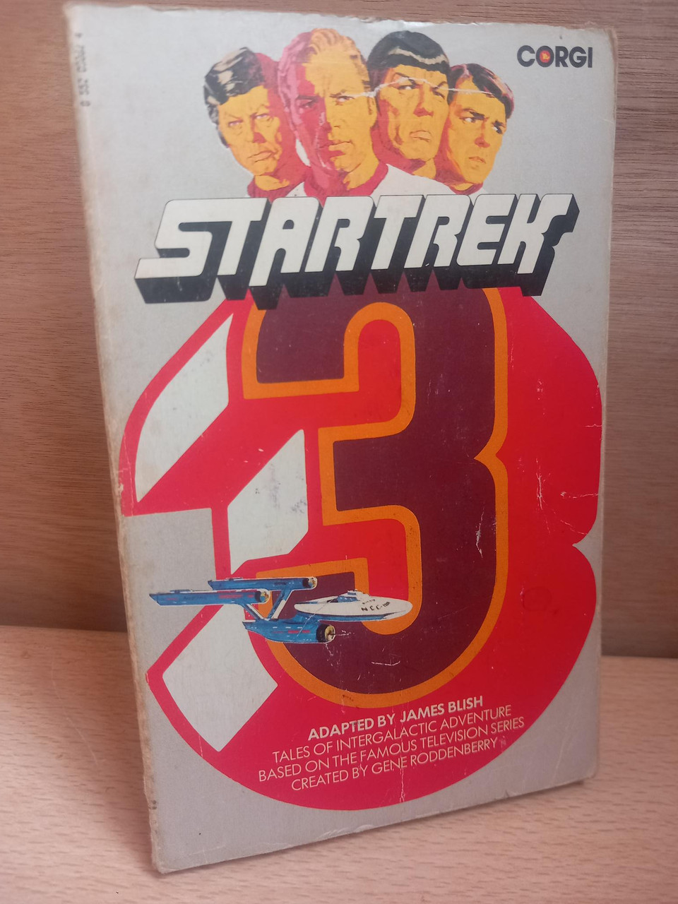 James Blish -  Star Trek 3 - Vintage PB - (1973 1st UK PB Printing- Corgi)