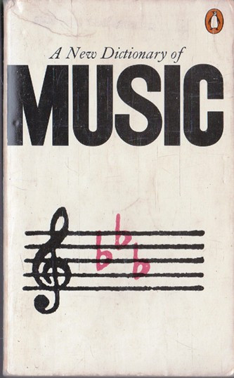 Arthur Jacobs / A New Dictionary of Music (Vintage Paperback)