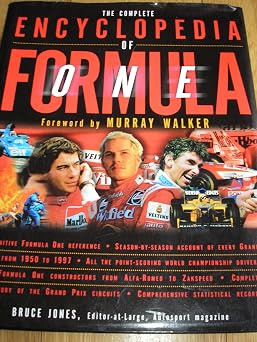 Bruce Jones / The Complete Encyclopedia of Formula One (Coffee Table Book)