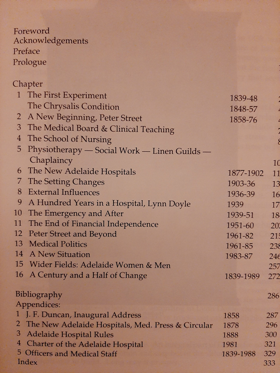 David Mitchell -  A Peculiar Place : The Adelaide Hospital Dublin 1839-1989- HB