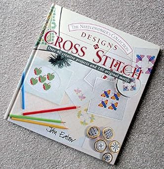Eaton Jan / Designs in Cross Stitch (Coffee Table Book)