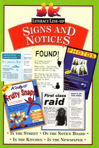 David Orme / Signs and Notices (Literacy Line-up)