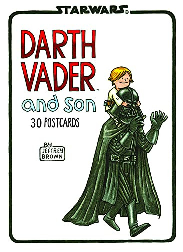 Jeffrey Brown / Darth Vader and Son Postcard Book