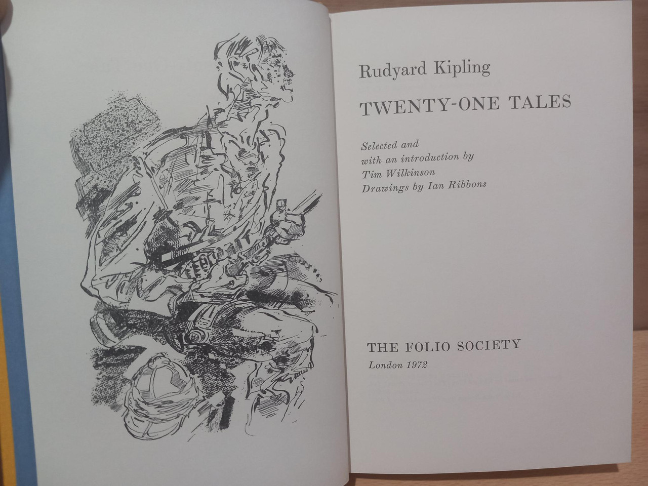 Rudyard Kipling - Twenty One Tales - HB Slipcased Folio Society -1972