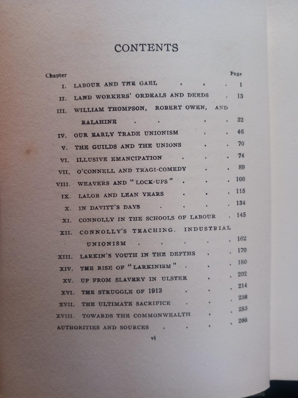 W.P Ryan - The Irish Labour Movement - HB - 1918 ( Talbot Press Reprint)