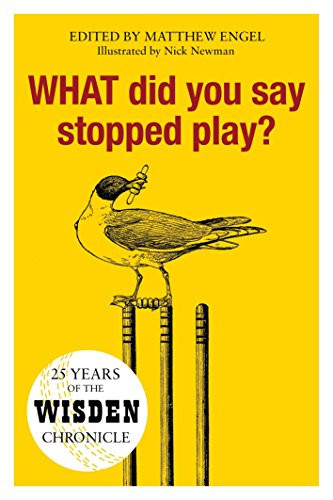 Matthew Engel / WHAT Did You Say Stopped Play? (Hardback)