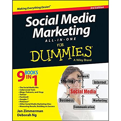 Jan Zimmerman / Social Media Marketing All-in-One For Dummies (Coffee Table Book)