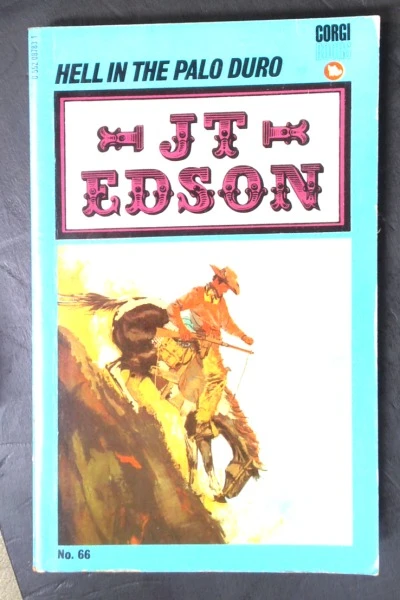 J.T. Edson - Hell in the Palo Duro - Vintage Corgi PB 1971