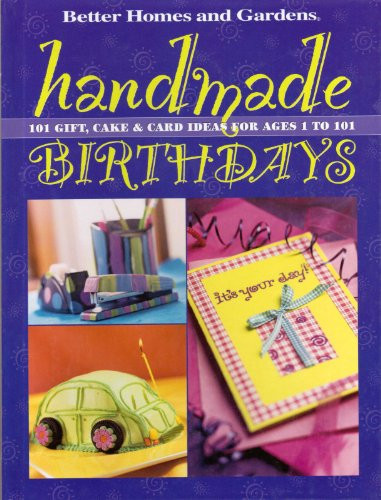 Gift / Handmade Birthdays (Coffee Table Book)