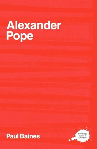 Paul Baines / Alexander Pope (Large Paperback)