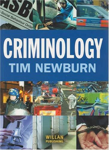 Tim Newburn / Criminology (Coffee Table Book)