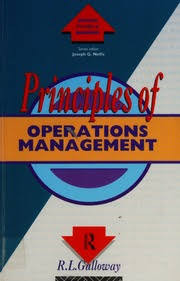 R.L. Galloway / Principles of Operations Management (Large Paperback)