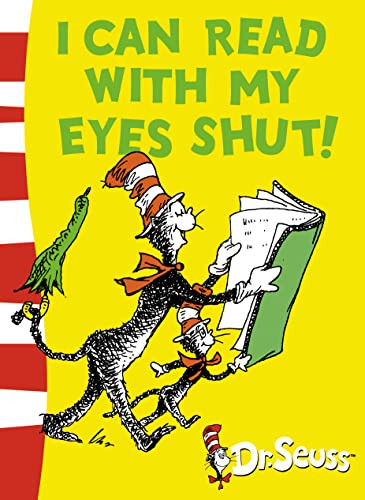 Dr. Seuss / I can Read with my Eyes Shut (Large Paperback)